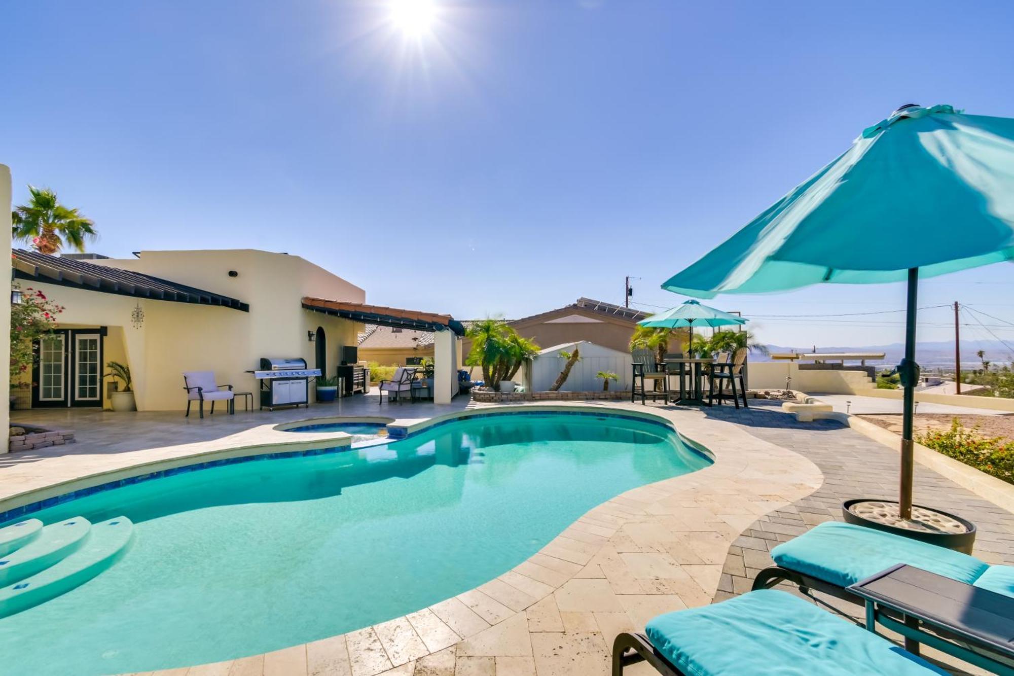 Bright Cottage With Pool And Spa - 5 Mi To Lake Havasu Lake Havasu City Extérieur photo